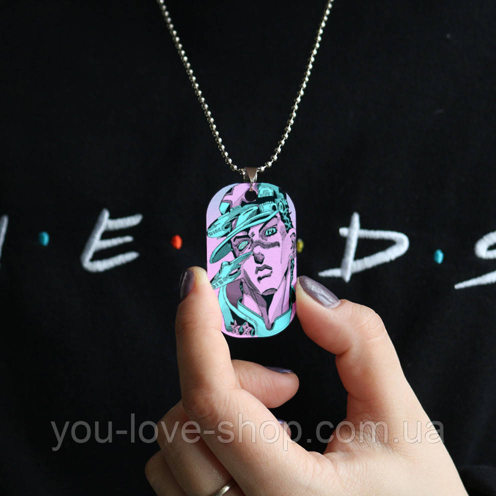 Кулон-жетон Неймовірні пригоди ДжоДжо "Джотаро"/JoJo's Bizarre Adventure, фото 1