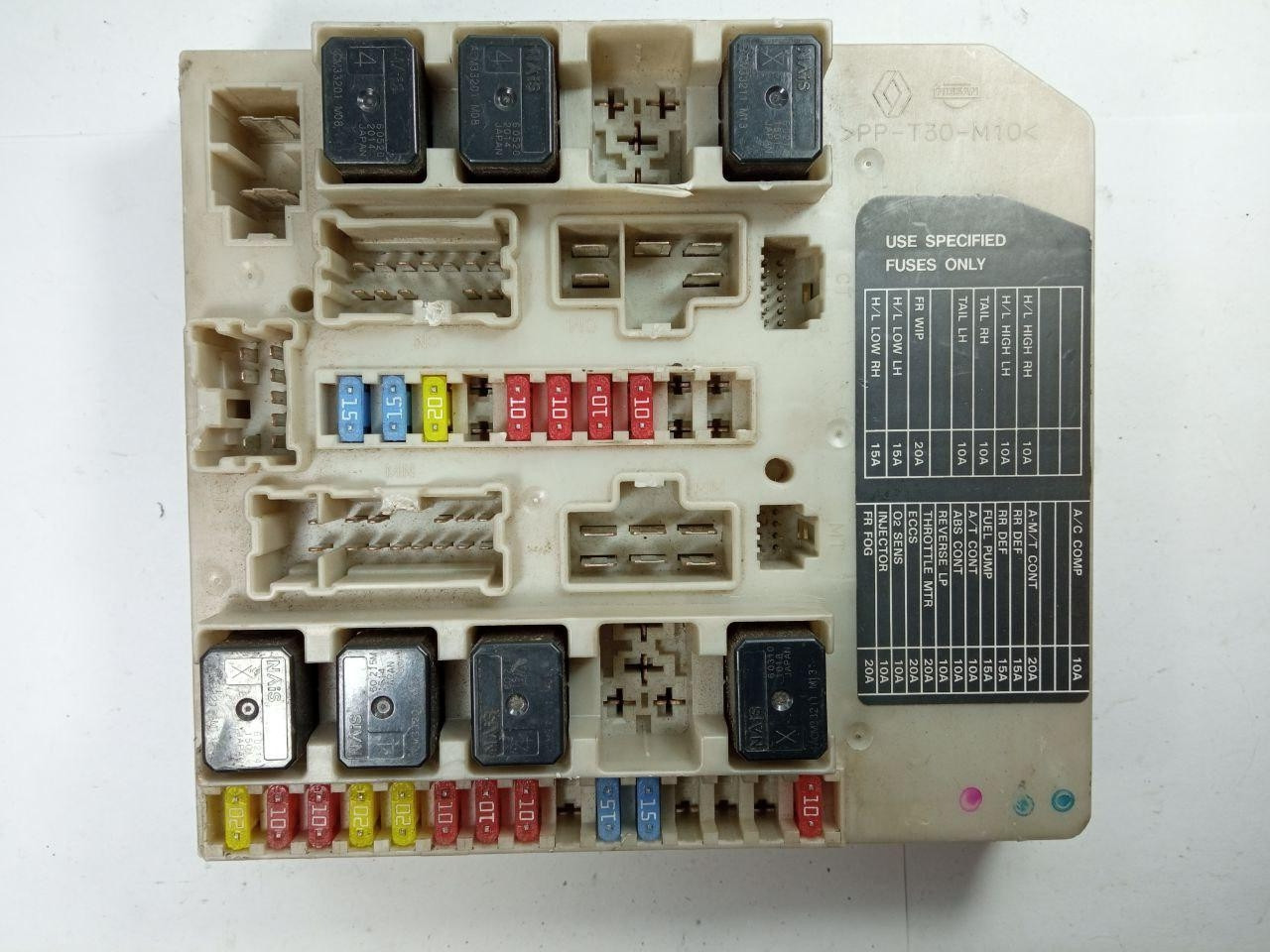 Блок запобіжників Renault Hella R1574 / 6G07 / 284B7AX62A