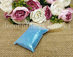 Гліттер блакитний, уп/50г