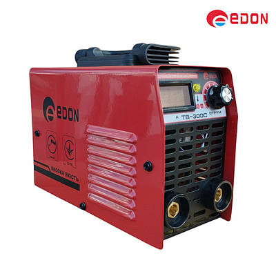 Зварювальний інвертор Edon SO TB-300C Зварювальний струм дисплей 20 - 300 А для електрода 1.6 - 4 мм