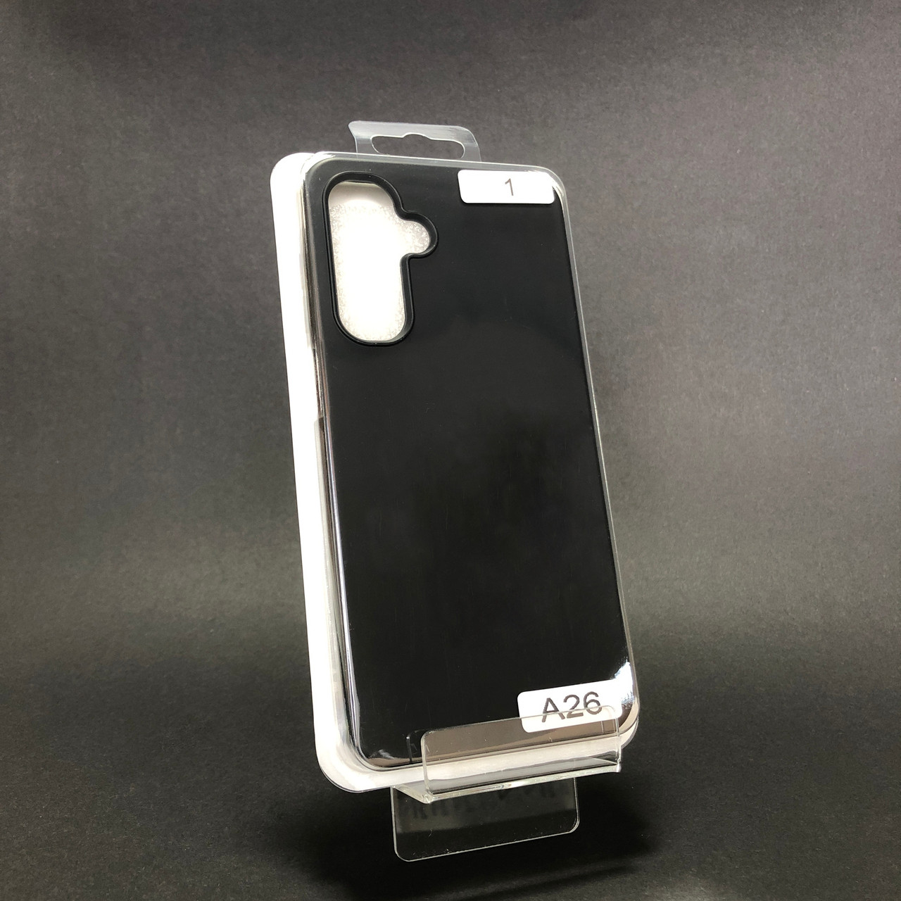 Чохол для телефона Samsung A26 Silicone Original FULL №1 Black (4you)