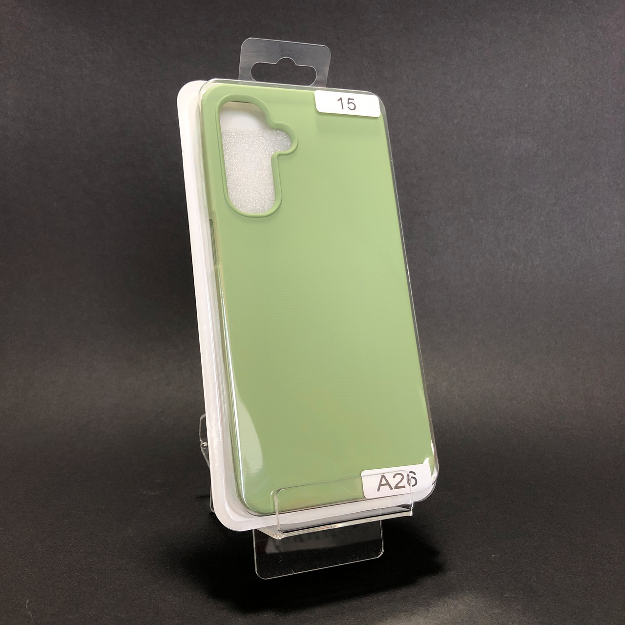 Чохол для телефона Samsung A26 Silicone Original FULL №15 Green (4you)