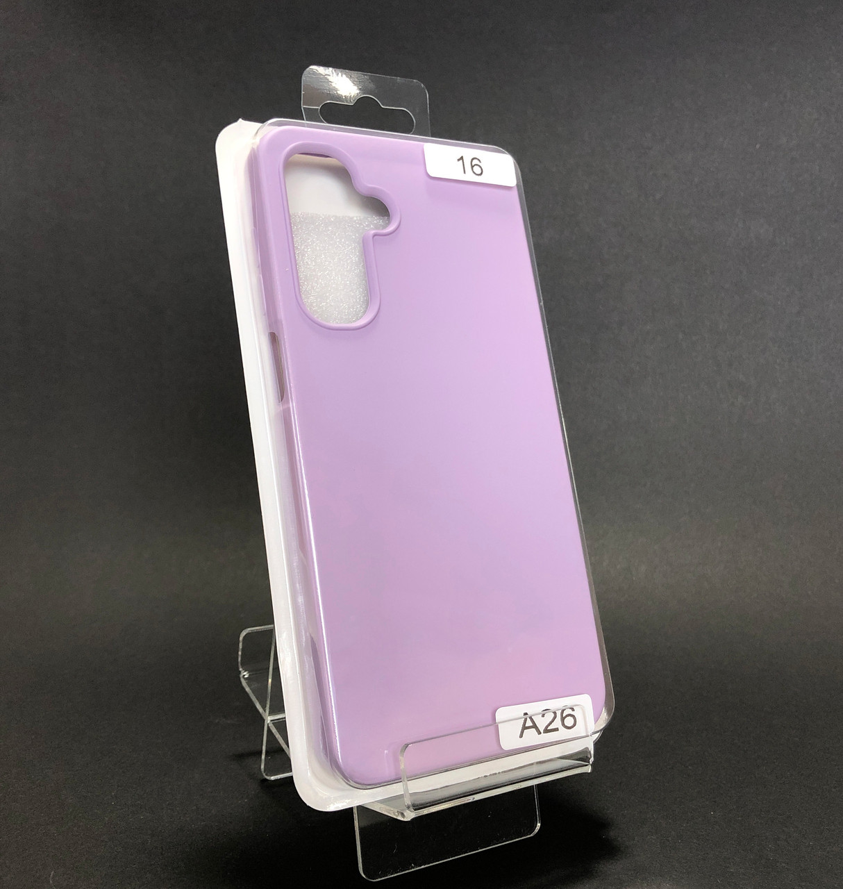 Чохол для телефона Samsung A26 Silicone Original FULL №16 Lilac (4you)