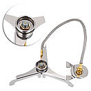 Перехідник тринога для газових пальників зі шлангом під цанговий балон Cobra KA 0103, фото 8