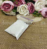 Гліттер білий перламутровий, уп/50г