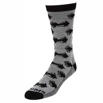 Шкарпетки Simms Daily Sock Woolly Bugger Steel