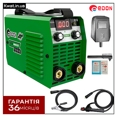 Інверторний зварювальний апарат Edon SO Eco mini 307 3.1 кВт струм 20-300 А електроди 1.6 - 4.0 мм