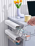 Органайзер для зберігання білизни в шафі, Настінний висувний органайзер для білизни шкарпеток настінний органайзер, фото 3