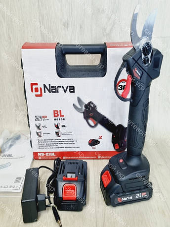 Акумуляторний секатор Narva NS-21BL безщітковий, фото 1