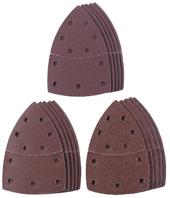 Шліфувальні листи трикутні KWB Q-STICK 150x150x100 мм 15 шт