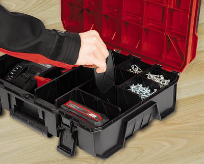 Набір пластикових відсіків для кейсу Plastic Compartments Set перегородки відділень Einhell E-Case S-F