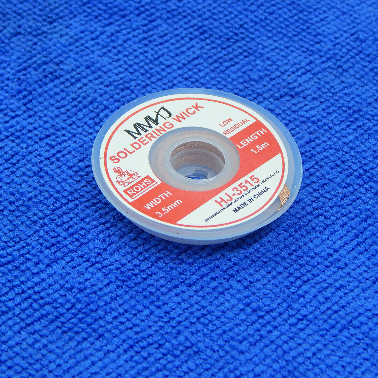 Широке обплетення для демонтажу пайки HJ-3515 3.5 мм 1.5 м, фото 1