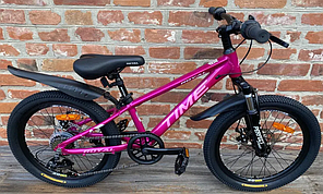 Дитячий алюмінієвий 20 Time спортивний велосипед Royal гірський 21 speed рожевий для дівчинки