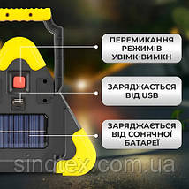 Знак аварійної зупинки світлодіодний LED, фото 6