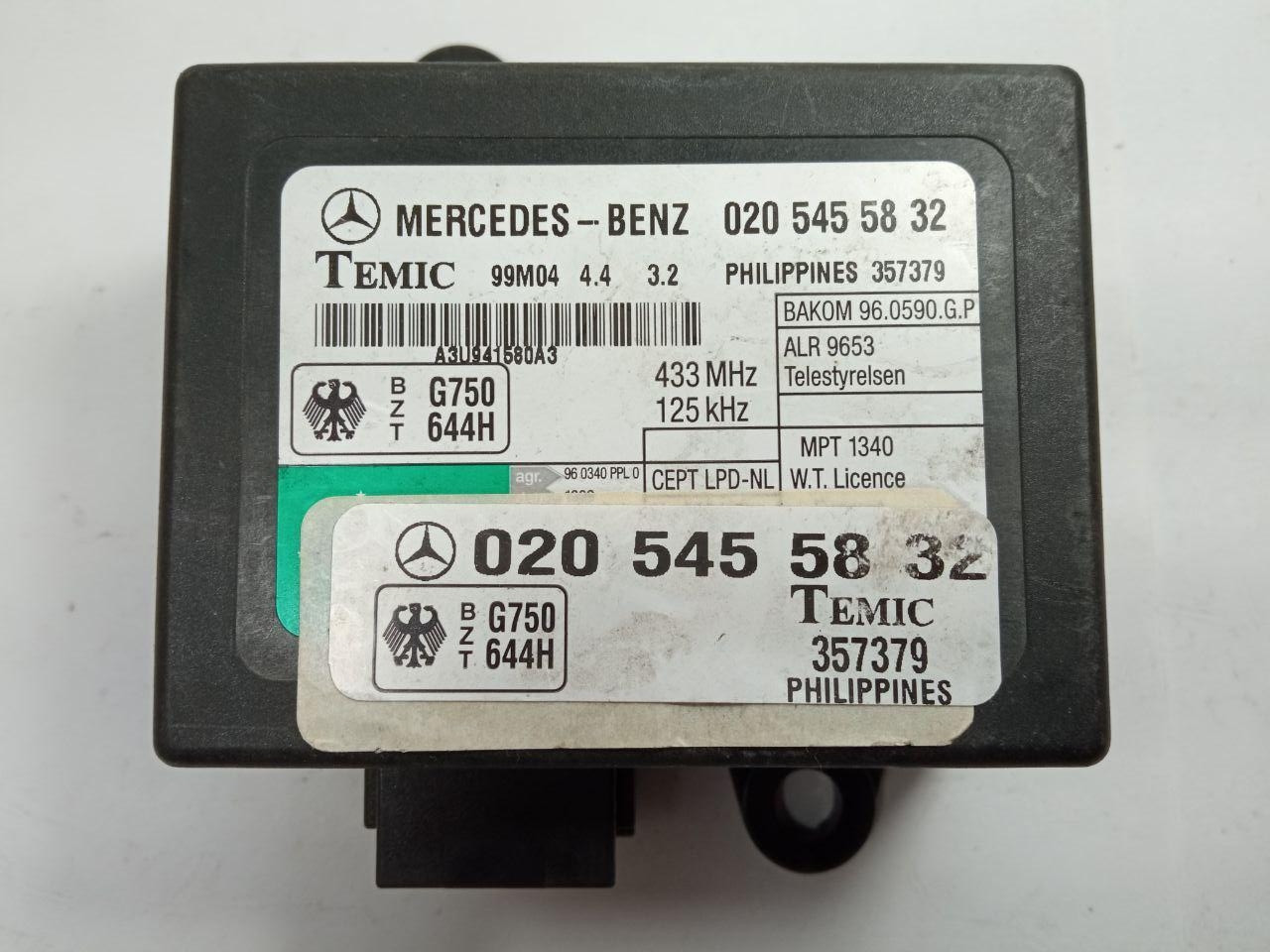 Електронний блок керування Mercedes Temic 020 545 58 32 / 0205455832 / 99 M04 4.4 3.2 / 99M044432 / 357379