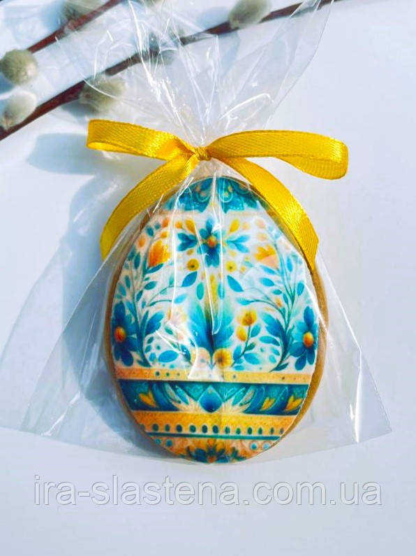 Великодній медовий імбирний пряник (можливе нанесення логотипу)