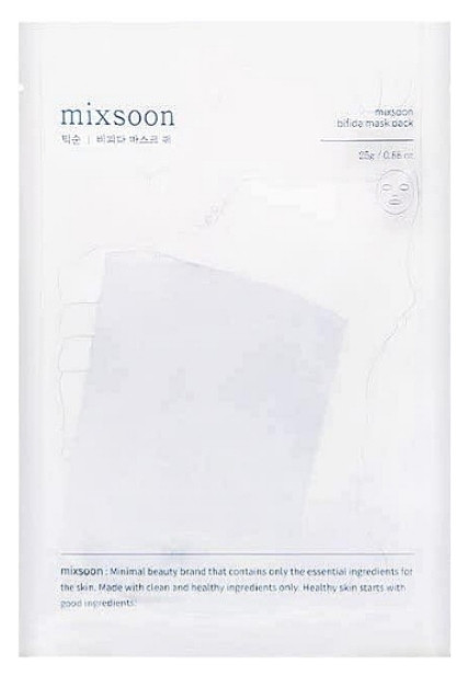 Тканинні маски з ферментами Mixsoon Bifida Mask Pack 25 г
