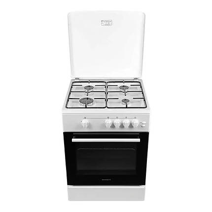 Газова плита Grunhelm G4FM6611W 60 см біла ID 4973074, фото 3