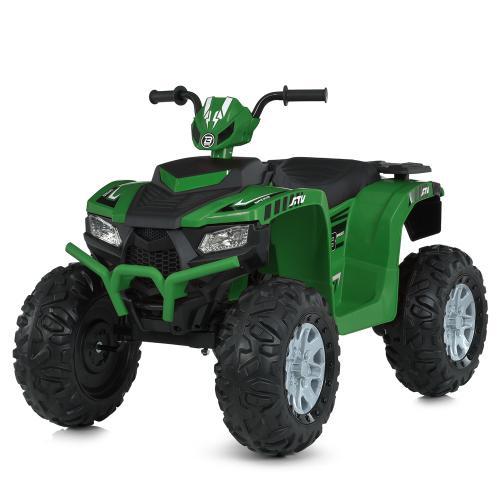 Квадроцикл дитячий Bambi (зелений колір) 24V, фото 1