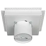 Витяжний вентилятор прихованого монтажу Sava MS100 White (100м³/год), фото 4