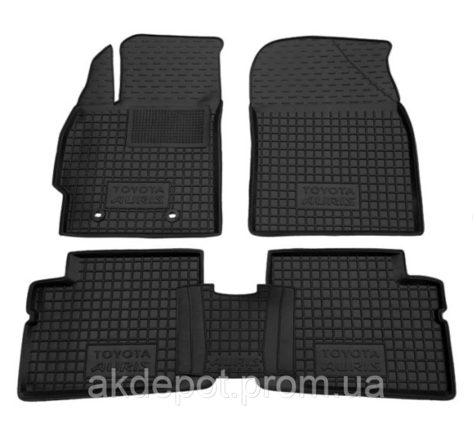 Полиуретановые коврики в салон Toyota Auris 2007> Avto-gumm Тойота Аурис - фото 1 - id-p2562081135