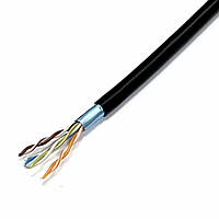 Кабель витая пара ЗЗЦМ FTP 4х2х0,51 AWG PE Cat. 5e внешняя Запорожский завод цветных металлов