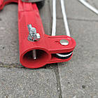 Сучкоріз висотний з пилкою і мотузковим механізмом для обрізки дерев під штангу - садовий висоторіз, фото 2