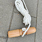 Сучкоріз висотний з пилкою і мотузковим механізмом для обрізки дерев під штангу - садовий висоторіз, фото 6