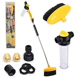 Міні-мийка високого тиску Water Zoom / Насадка розпилювач на шланг для авто / Портативна мийка для машини