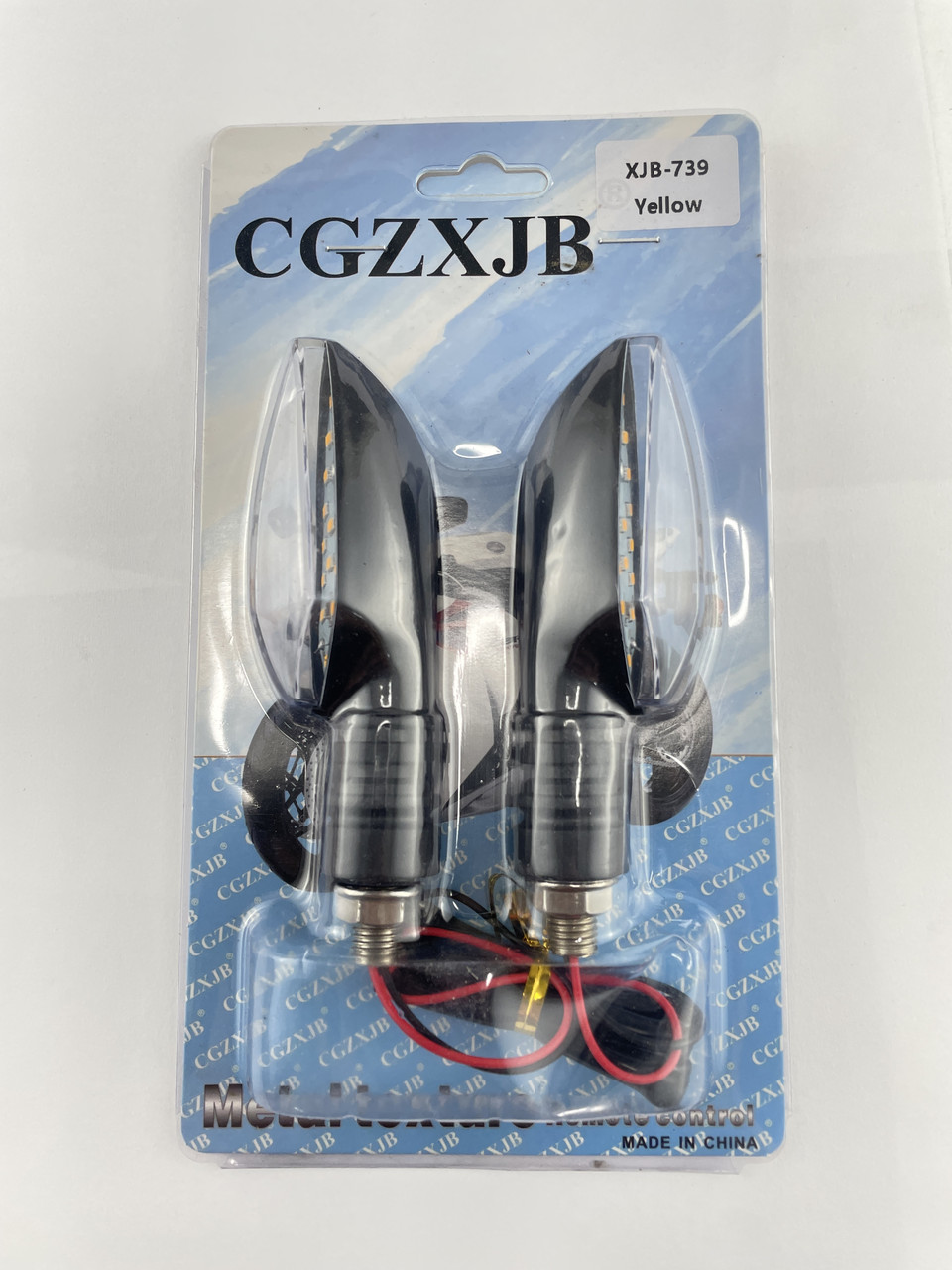 Повороти світлодіодні (пара) стрілоподібні (чорні, прозорі, 11 діодів) MONSTER ENERGY