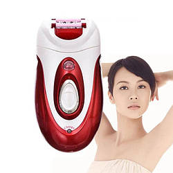 Епілятор з бритвеною насадкою 2 в 1, HB-202 / Машинка для епіляції / Електроепілятор