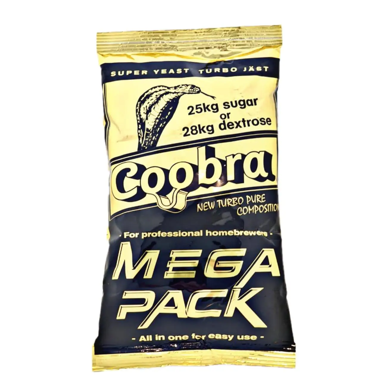 Сухі турбо дріжджі Coobra Mega Pack 100L, фото 1
