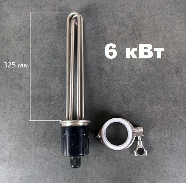2"/6кВт ТЕН (без кабеля), фото 1