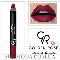 Матовая помада карандаш Golden Rose Matte Lipstick Crayon № 05