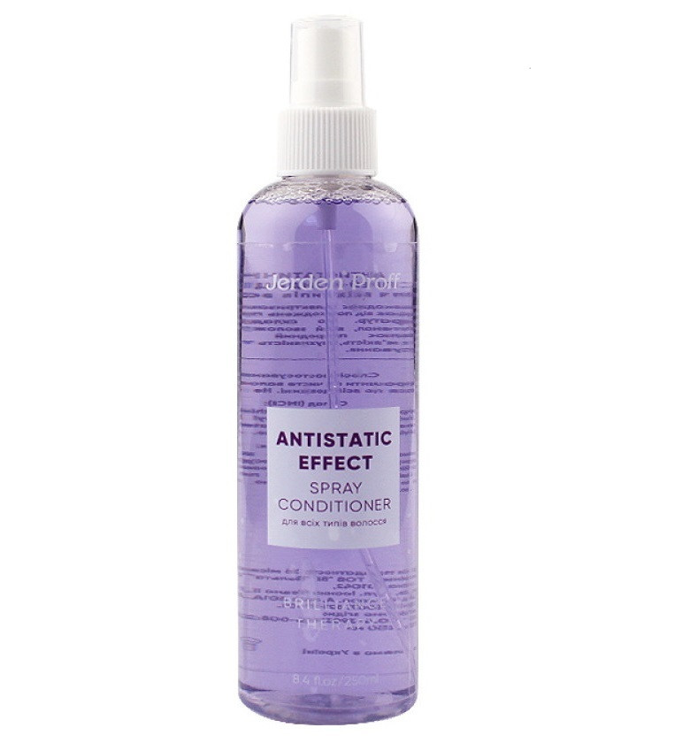 Спрей кондиціонер антистатичний для волосся Spray Conditioner Jerden Proff 250 мл, фото 1