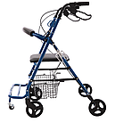 Ролатор ролер полегшений із підніжкою MED1-KY9148L, фото 3