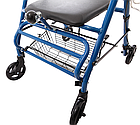 Ролатор ролер полегшений із підніжкою MED1-KY9148L, фото 8