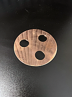 4" Мідна тарілка (для скляних ковпачкових колон)