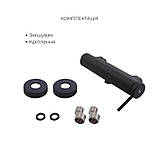 Комплект Qtap Robin Black Matt: Змішувач QTROB4060102B + Тримач QT829910842854OB + Шланг QTHADPVCSQ160B +, фото 4