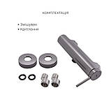 Комплект для душової кімнати Qtap Robin Black Chrome: Змішувач QTROB4060102K + Тримач QT829910842854GRP+, фото 4