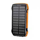 Повербанк з сонячною панеллю 20000mAh Choetech B657 Black PD20W+QC QC3.0 PD3.0 бездротова зарядка (43-00134)