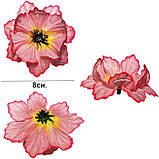 Штучні квіти букет бордюрний клематис, 18см, фото 5