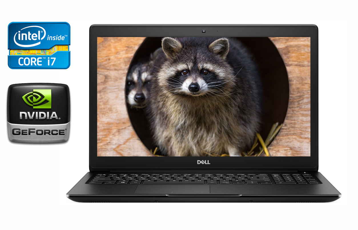 Ноутбук Dell Latitude 3500/ 15.6" (1920x1080)/ Core i7-8565U/ 16 GB RAM/ 512 GB SSD/ GeForce MX130 2GB