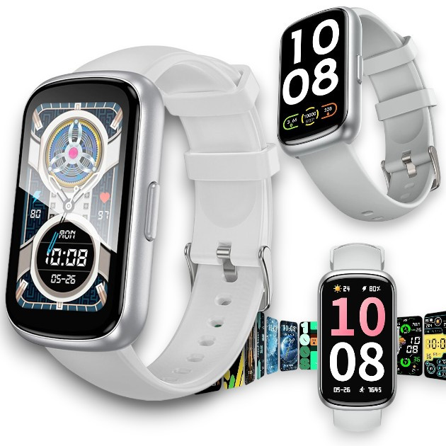 Смарт-годинник Hoco Y25 Sport Silver Розумний годинник для iPhone, Android, спортивний смарт-годинник, срібний