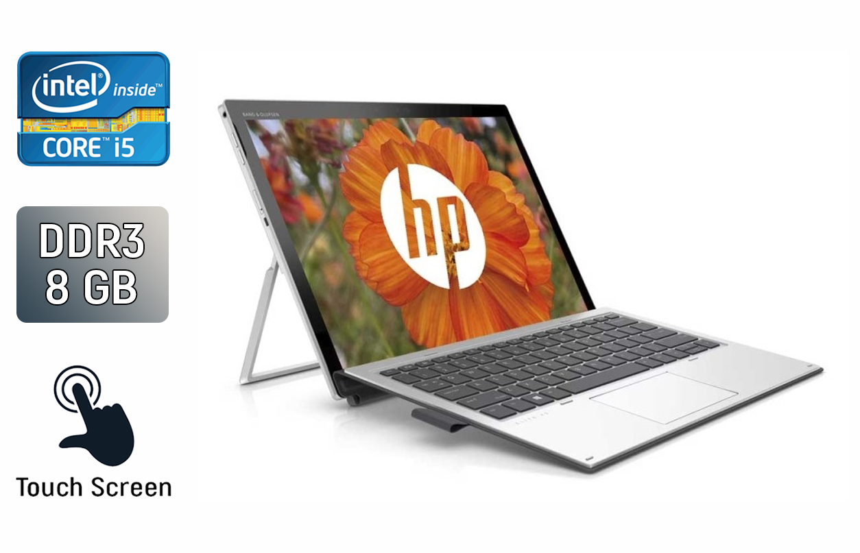 Ноутбук HP Elite x2 1013 G3/ 13" 3000x2000 Touch/ i5-8350U/ 8GB RAM/ 256GB SSD/ UHD 620