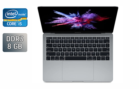 Ультрабук Apple MacBook Pro 13 2016 A1708/ 13.3" (2560x1600)/ Core i5-6360U/ 8 GB RAM/ 250 GB SSD/ Iris 540, фото 1