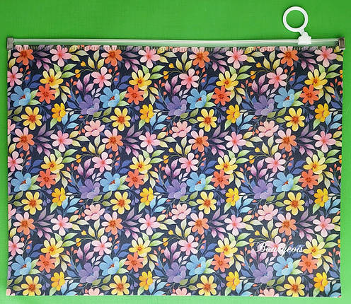 Канц Папка із пластиковою застібкою А4+ ”Bourgeois” /ПП102/4/ 180мкн, диз. P0119 (10/200), фото 1