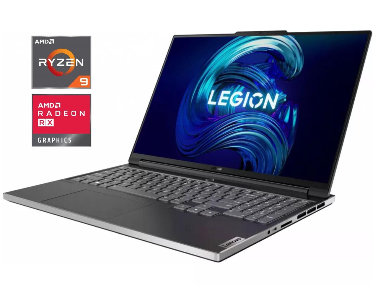 Ігровий ноутбук Lenovo Legion Slim S7 16ARHA7/ 16" 2560x1600/ Ryzen 9 6900HX/ 16GB RAM/ 512GB SSD/ Radeon RX 6800S 8GB