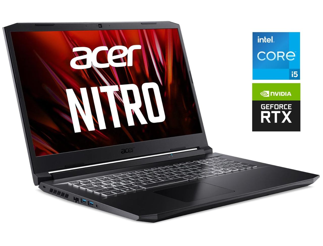 Ігровий ноутбук Б-клас Acer Nitro 5 AN517-53/ 17.3" 1920x1080/ i5-11300H/ 16GB RAM/ 512GB SSD/ RTX 3050 4GB