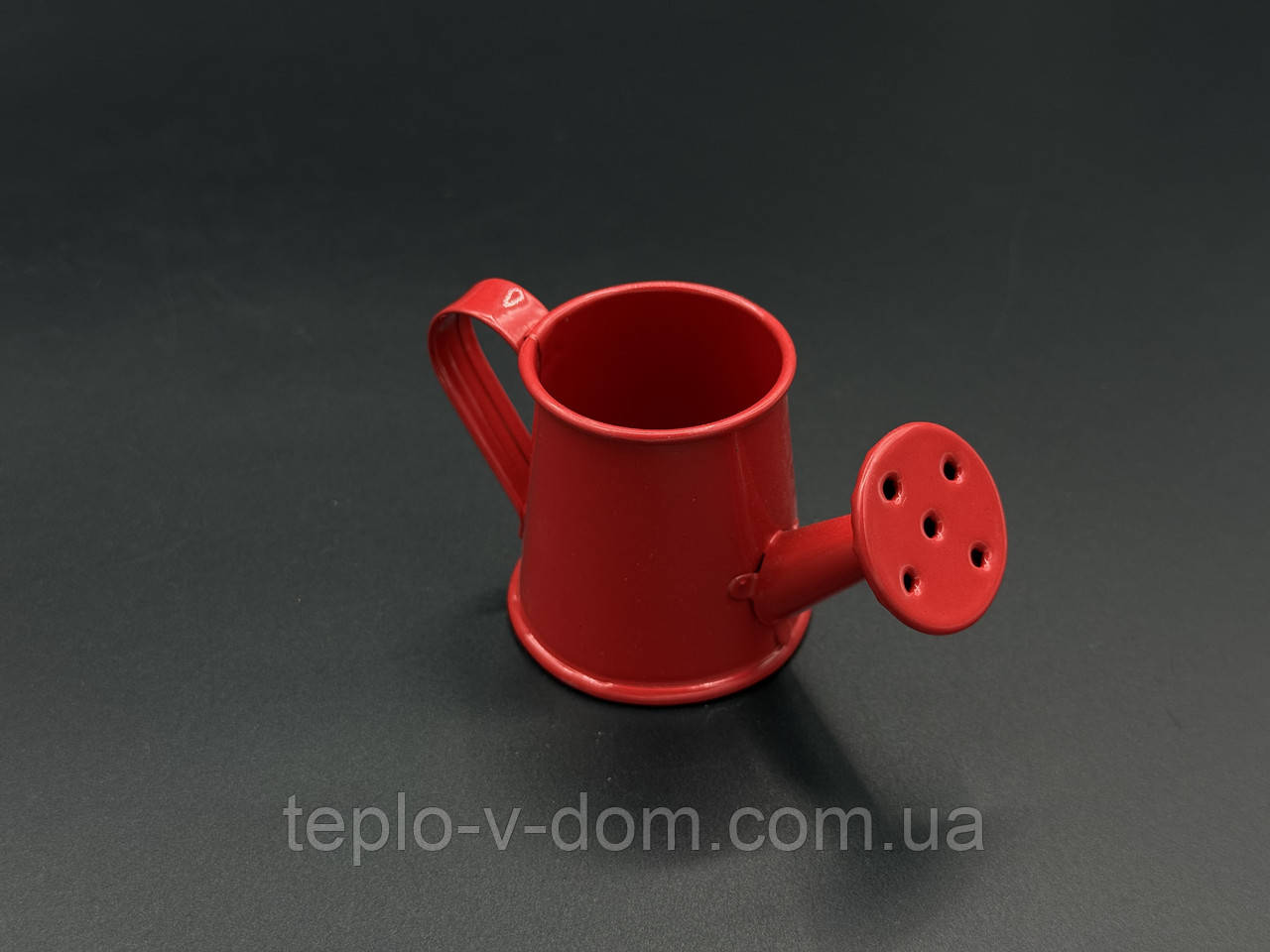 Флористичні поливалки для квітів металеве Колір червоний. 43х40х34мм